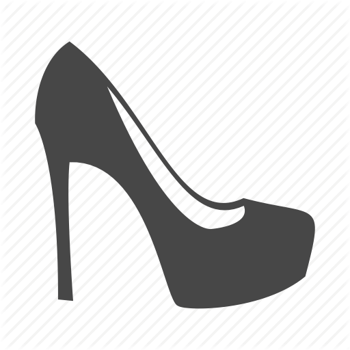 512x512 Heel, High, Lady, Shoes, Shop, Skirt Icon