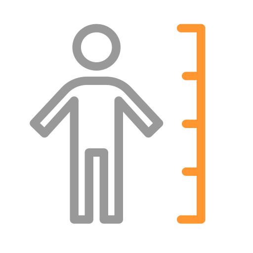 512x512 Height, Height, Limit Icon Png And Vector For Free Download