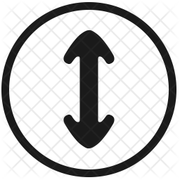 256x256 Height Icon Of Glyph Style