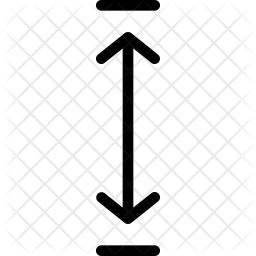 256x256 Height Icon Of Line Style