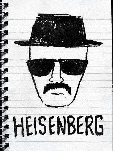 366x488 Heisenberg Sketch Posters