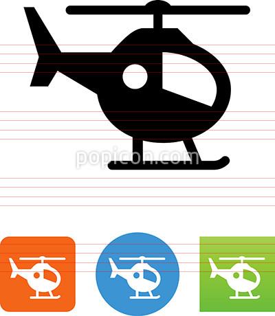 400x460 Vector Helicopter Icon