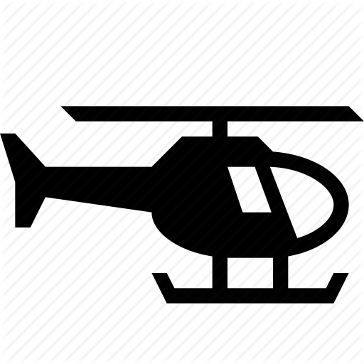 512x512 Aircraft, Chopper, Choppercopter, Copter, Helicopter, Vehicle Icon