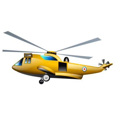 400x400 Helicopter Icon