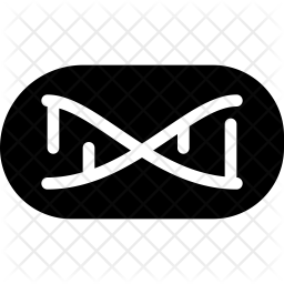 256x256 Helix Icon Of Glyph Style