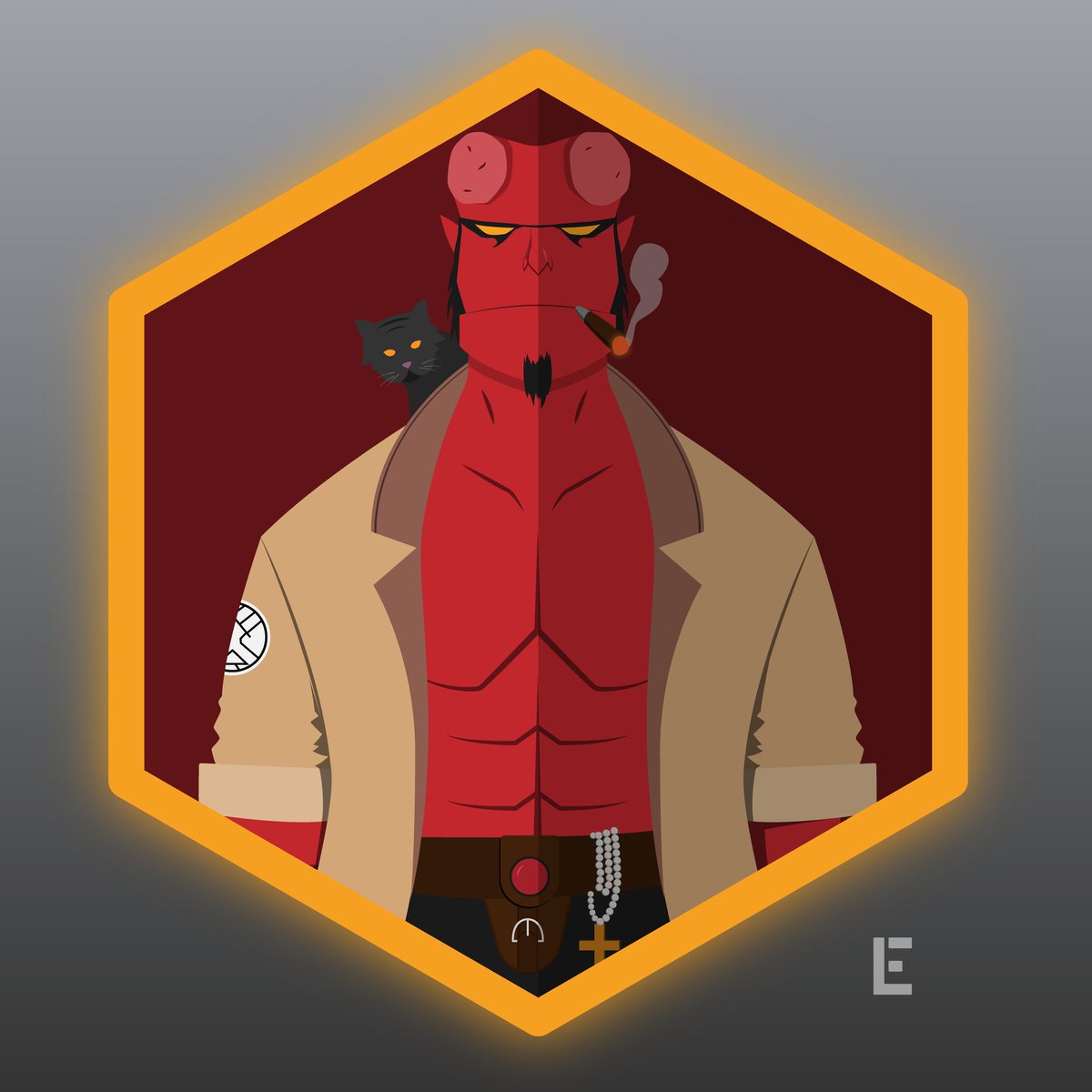 1200x1200 Thelivingethan On Twitter Hellboy Icon