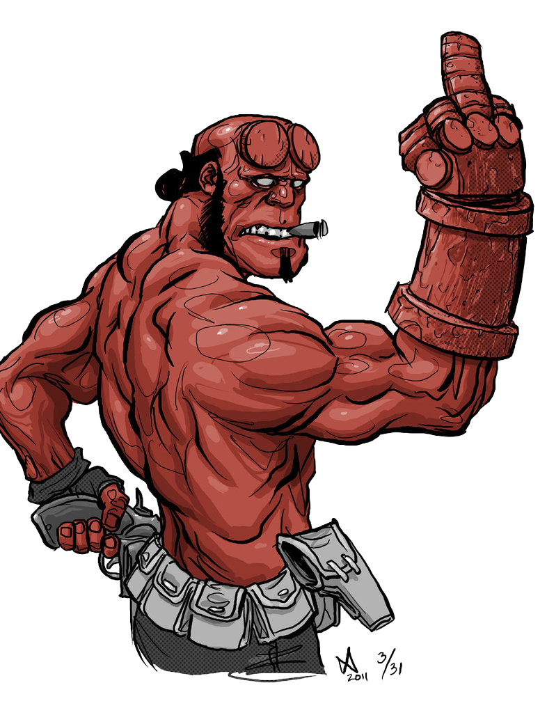 786x1017 Download Free Hellboy Free Download Icon Favicon Freepngimg