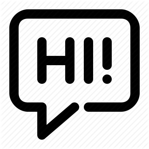 512x512 Bubble, Chat, Conversation, Hello, Hi, Message, Talk Icon