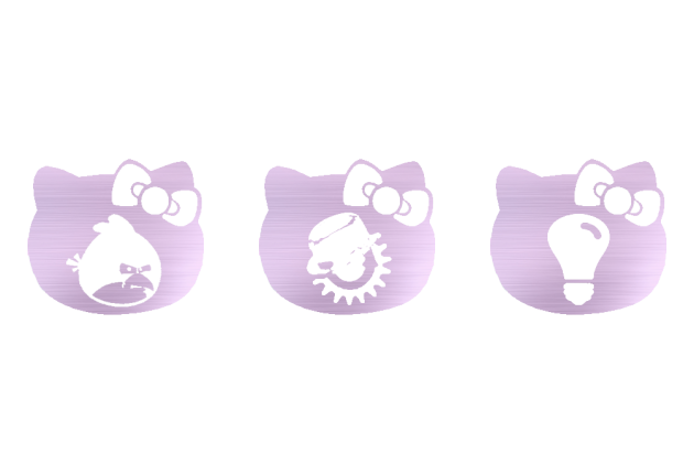 630x431 Hello Kitty Pink Icons Pack