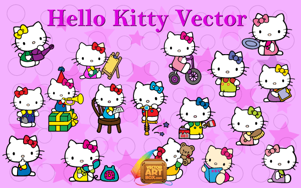 600x375 Free Hello Kitty Vector Art Free Files, Vectors Graphics