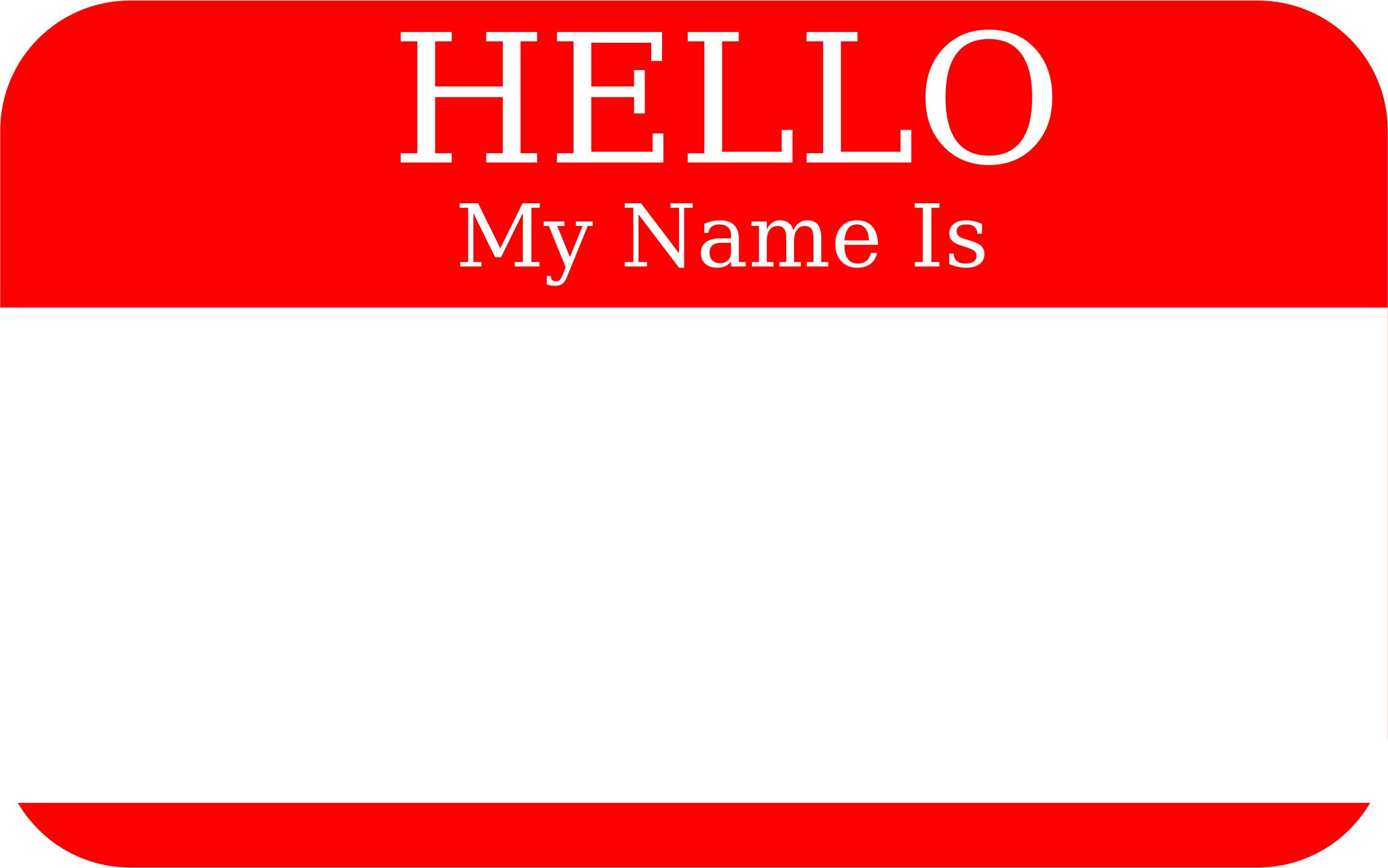 Hello My Name Is Icons Png 2302x1440 Hello My Name Is Icons Png