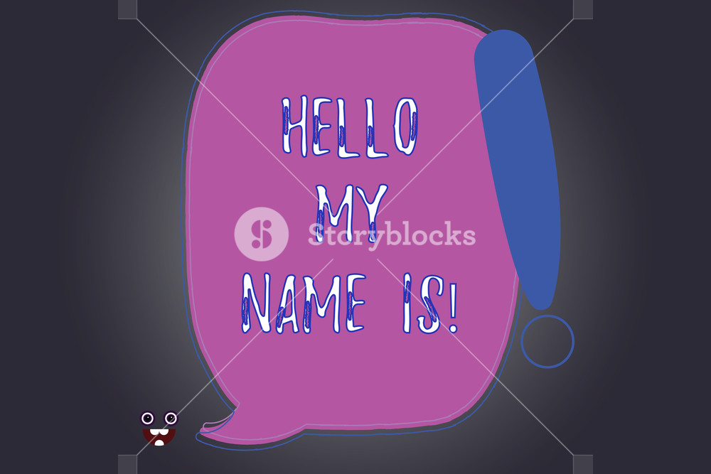 Handwriting Text Writing Hello My Name Is Concept Meaning 1000x667 Handwriting Text Writing Hello My Name Is Concept Meaning