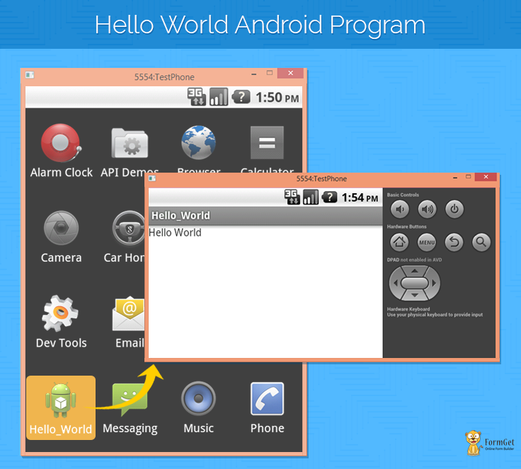 736x663 Android Hello World Program Example Using Eclipse Formget