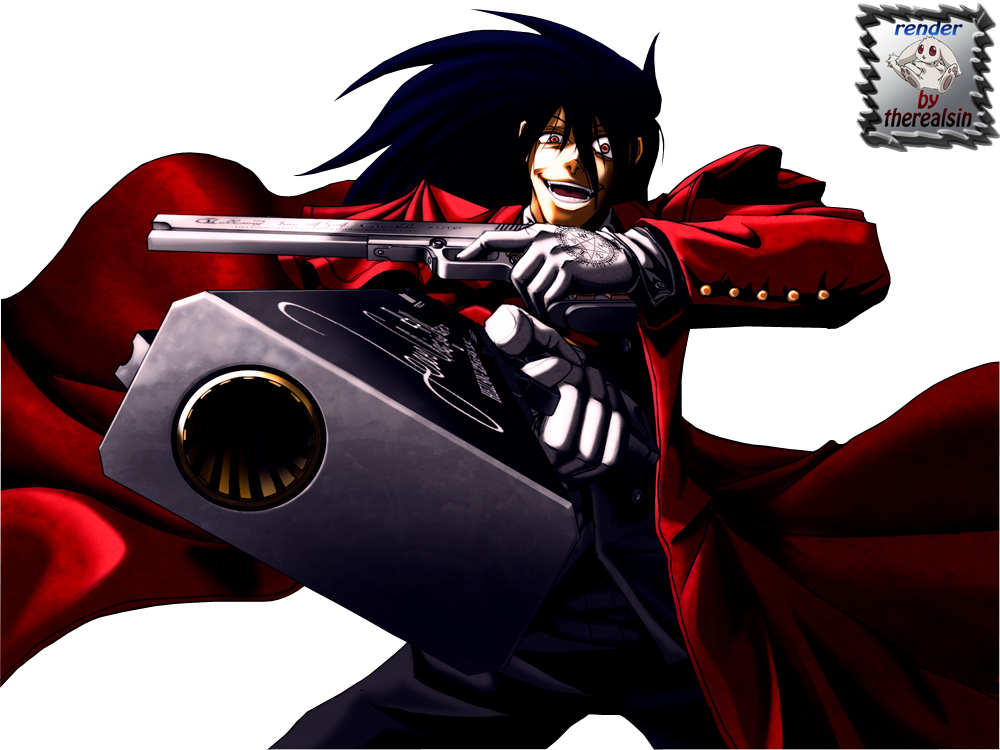 1000x750 Hd Alucard Hellsing Png