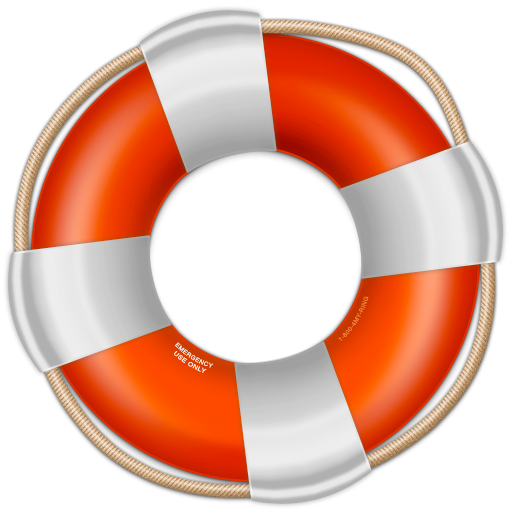 512x512 Help, Lifesaver, Support Icon