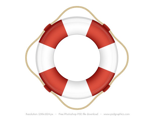 610x458 Free Help Icon, Life Belt Files, Vectors Graphics