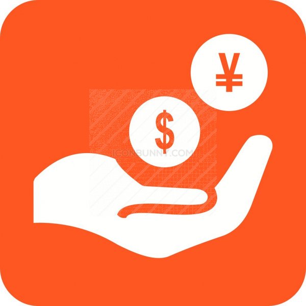 600x600 Monetary Help Flat Round Corner Icon