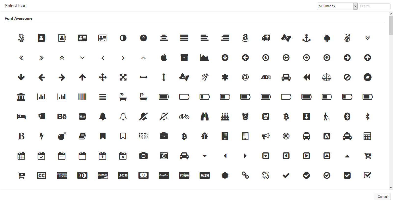 1601x823 Toolset Types And Views Breaking Newer Font Awesome Icons Not