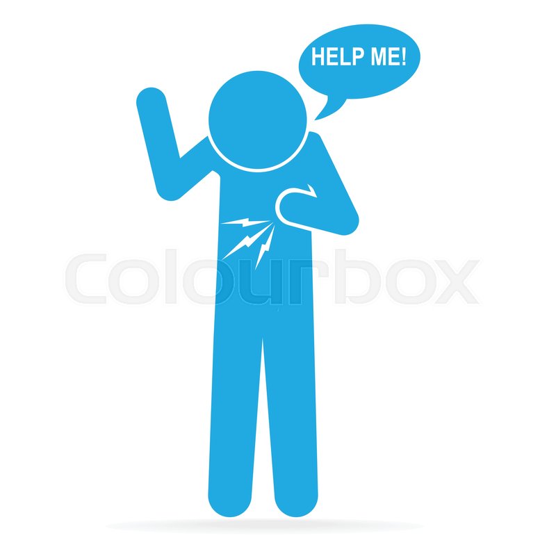 800x800 Heart Patient, Chest Patients Icon, Stock Vector Colourbox
