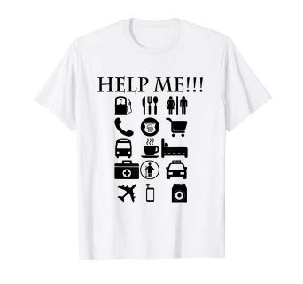 342x320 Travel Icon T Shirt,travel Guide Help Me T Shirt Clothing