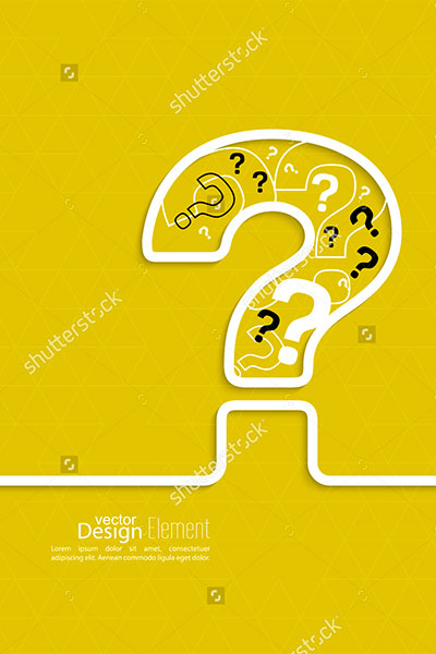 400x600 Stock Vector Question Mark Icon Help Symbol Faq Sign On A Yellow