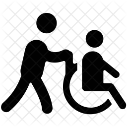 256x256 Helper Icon Of Glyph Style