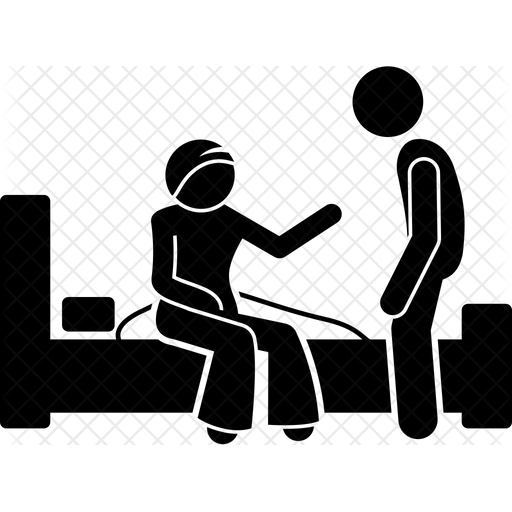 512x512 Patient Helper Icon Of Glyph Style