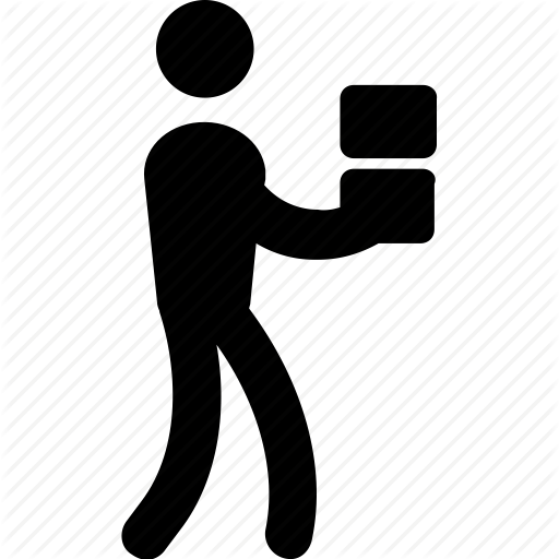 512x512 Assistant, Helper, Helping, Running, Waged Icon