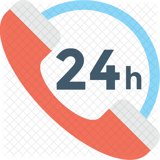 512x512 Helpline Icon Of Flat Style