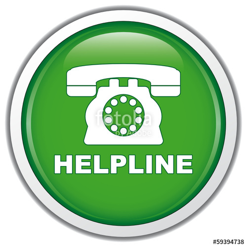 500x500 Helpline Icon Stock Image And Royalty Free Vector
