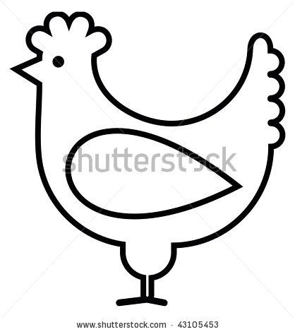 418x470 Hen Icon Wielkanoc Chicken Vector, Chicken Drawing, Vector Icons