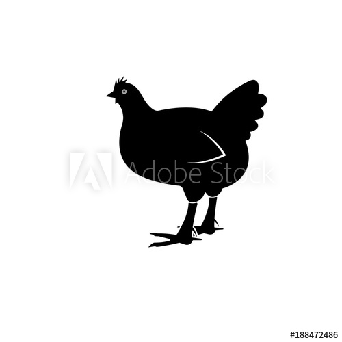 500x500 A Hen Icon Element Of Farming And Garden Icons Premium Quality