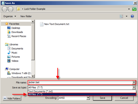 450x338 How To Create A Password Protected Folder In Windows