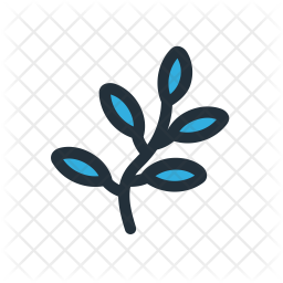 256x256 Herb Icon Of Flat Style
