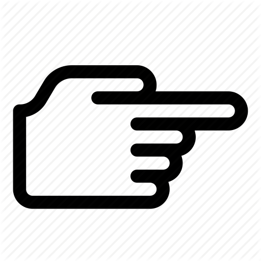 512x512 Direction, Gesture, Hand, Here, Navigation, Right Icon