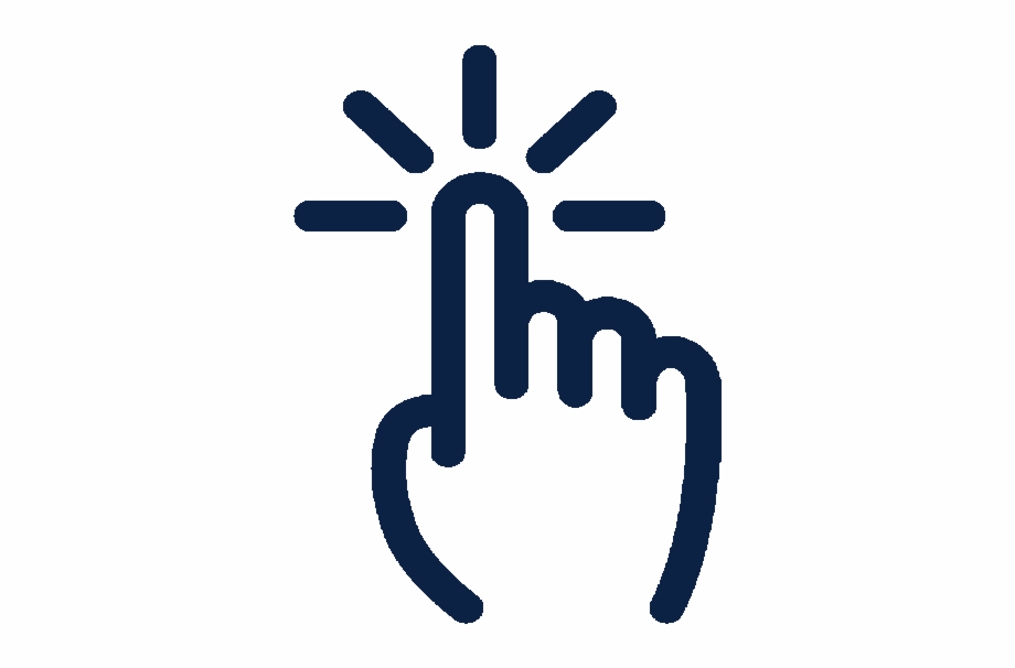 920x606 Click Here Hand Icon, Transparent Png Download For Free