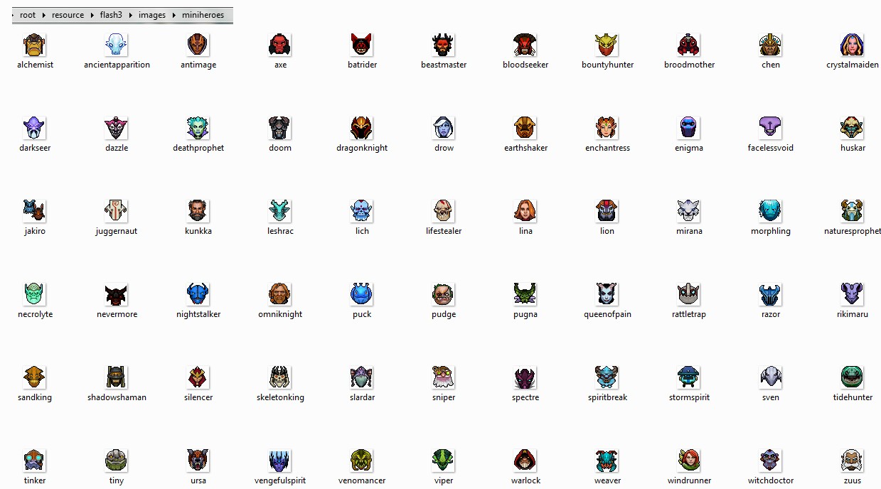 1239x688 Barathrum And Silence Gif Animation + Mini Heroes Icons