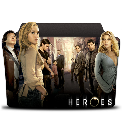 512x512 Heroes Icon Tv Series Folder Pack Iconset