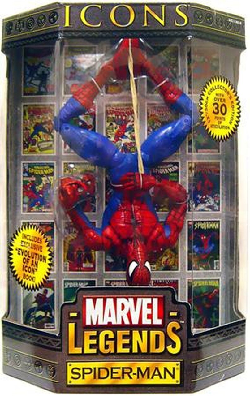 808x1280 Marvel Legends Icons Inch Series Spider Man Action Figure