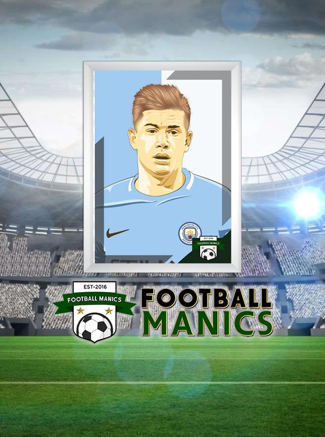 658x886 Kevin De Bruyne Fm Legends, Heroes And Icon Print