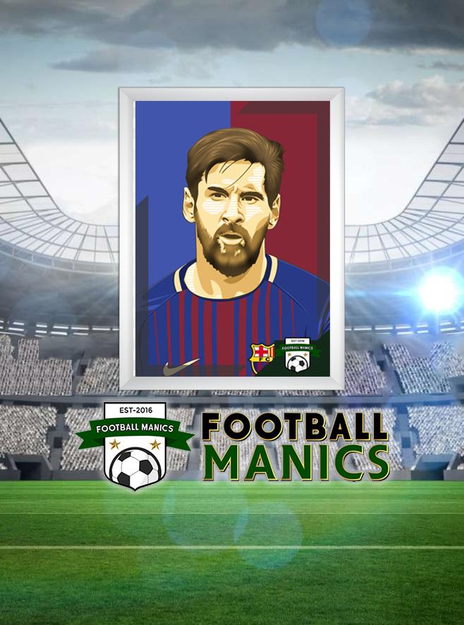 658x886 Lionel Messi Fm Legends, Heroes And Icon Print