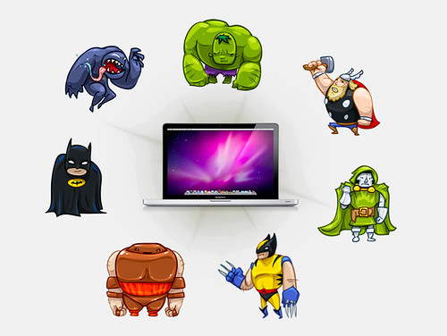 500x376 Iphone Savior Free Heroes And Villains Desktop Icon Collection