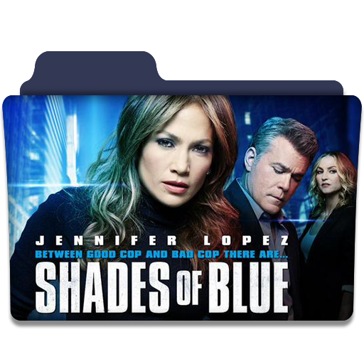 512x512 Shades Of Blue Tv Series Folder Icon