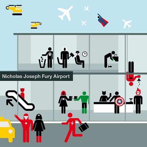 500x500 Simplified Super Heroes And Villains Icons