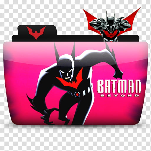 512x512 Tv Folder Icons Dc And Marvel Colorflow Set Batman Beyond