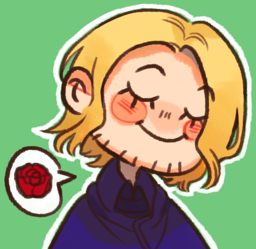 500x487 France Icon Handsome Man Art