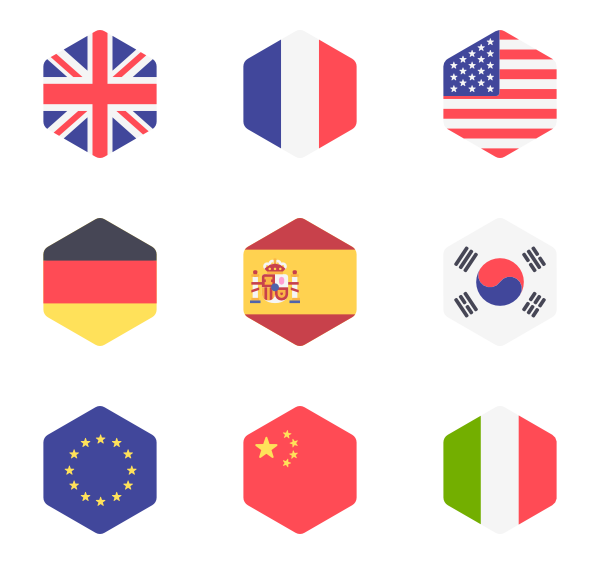 600x564 Hexagon Icons
