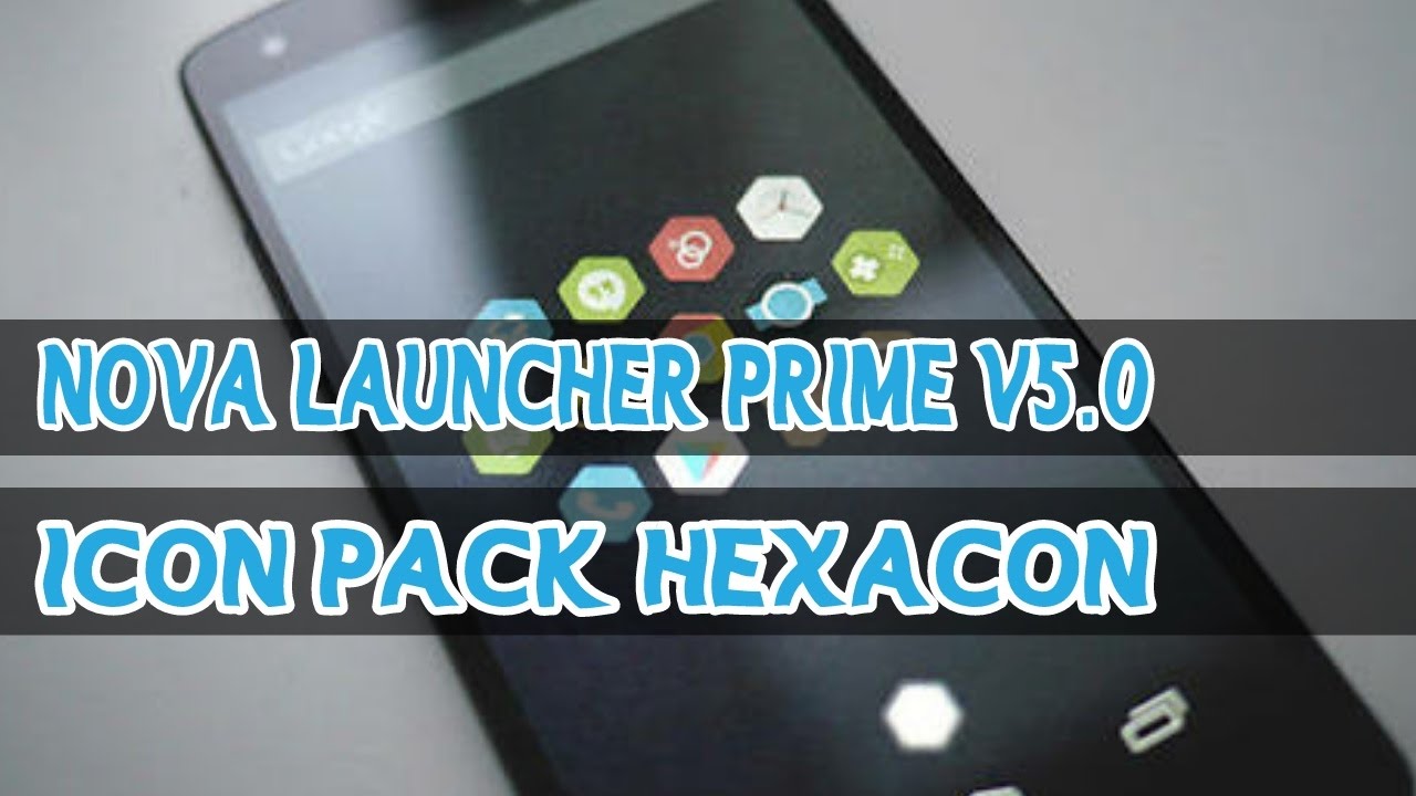 1280x720 Nova Launcher Prime + Icon Pack Hexacon