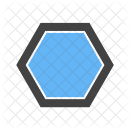 Hexagon Icon Of Flat Style 256x256 Hexagon Icon Of Flat Style
