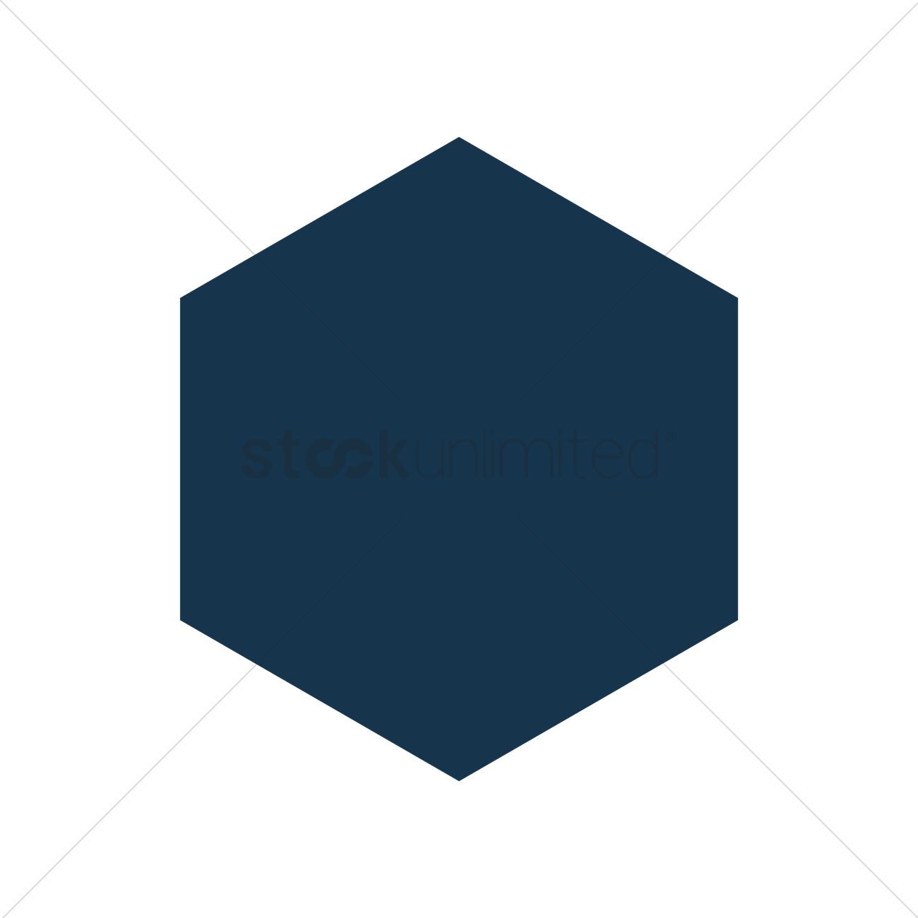 Hexagon Icon Vector Image 1300x1300 Hexagon Icon Vector Image